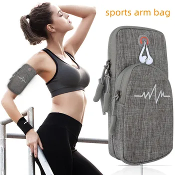 Universal 6.5 инчов бягане спорт лента чанта водоустойчив ръка чанта мобилен телефон чанта случай фитнес фитнес ръка лента