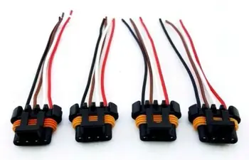 4 пинов конектор кабел Pigtail за O2 сензор, кислороден сензор, запалителна бобина за CHEVROLET / GM / GMC / PONTIAC / HUMMER