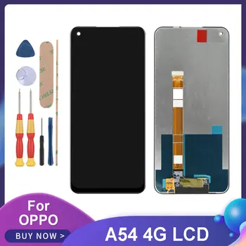 6.51'' За Oppo A54 4G CPH2239 LCD дисплей сензорен екран дигитайзер събрание Oppo A54 5G CPH2195 LCD екран замяна с рамка