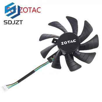 Гореща продажба T129215SH Подмяна на вентилатора на охладителя за ZOTAC GTX 1060 960 950 GTX1060 3GB ITX мини графична видео карта Cooing Fan