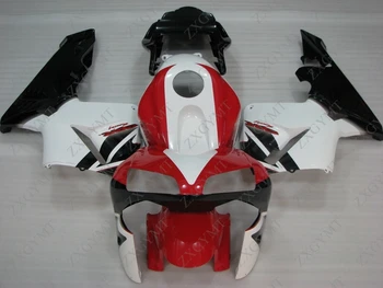 Комплекти за тяло за Honda CBR600RR 2003 - 2004 Червен черен бял обтекател CBR 600 RR 2004 Обтекател за Honda CBR600RR 04