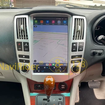 Навигация Android екран за Lexus RX RX300 RX330 RX350 RX400H Автомобилно радио 2DIN Десен волан Автомобилен видео плейър GPS