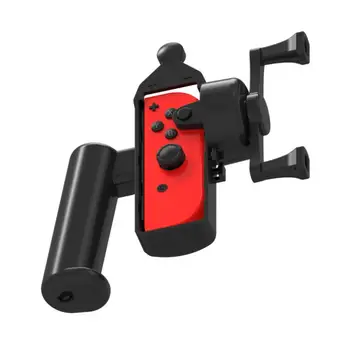Ротационен риболовен прът дръжка Безжичен контролер за наблюдение на движение Sixaxis Controler за Game Switch Portable